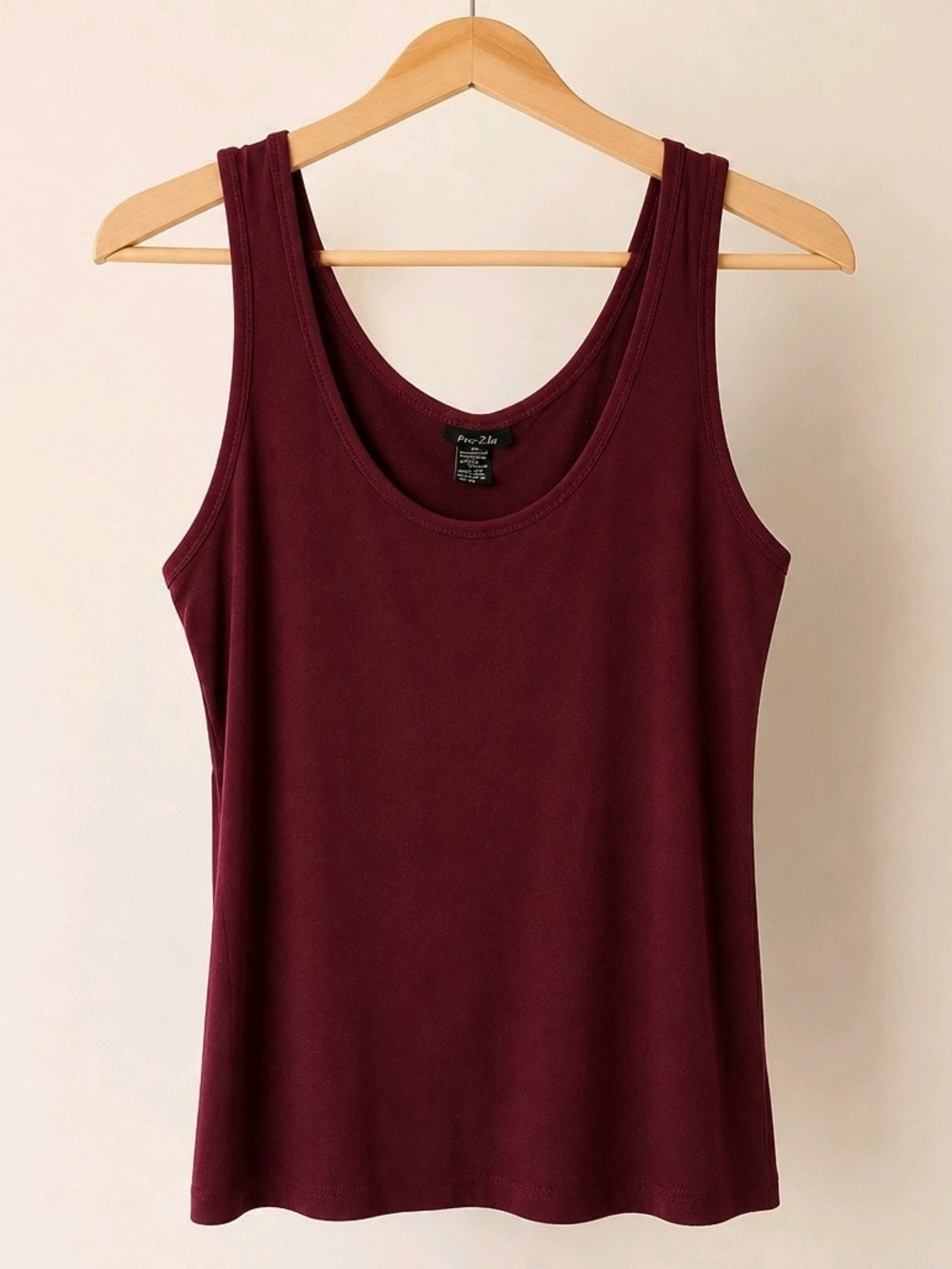 Rue21 Maroon Scoop Neck Tank Top